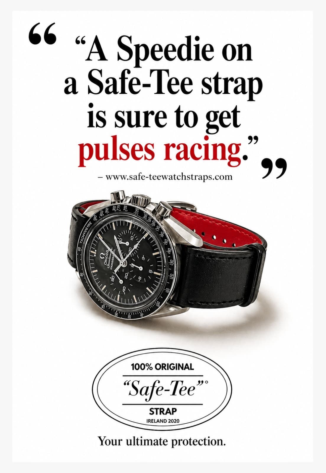 A Speedie on a Safe-Tee strap is sure to get pulses racing
